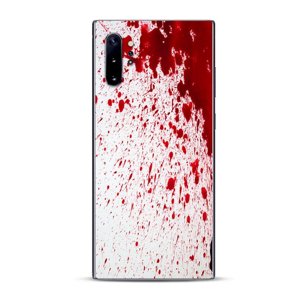 Skins Decal Wrap for Samsung Note 10 Plus Blood Splatter Dexter