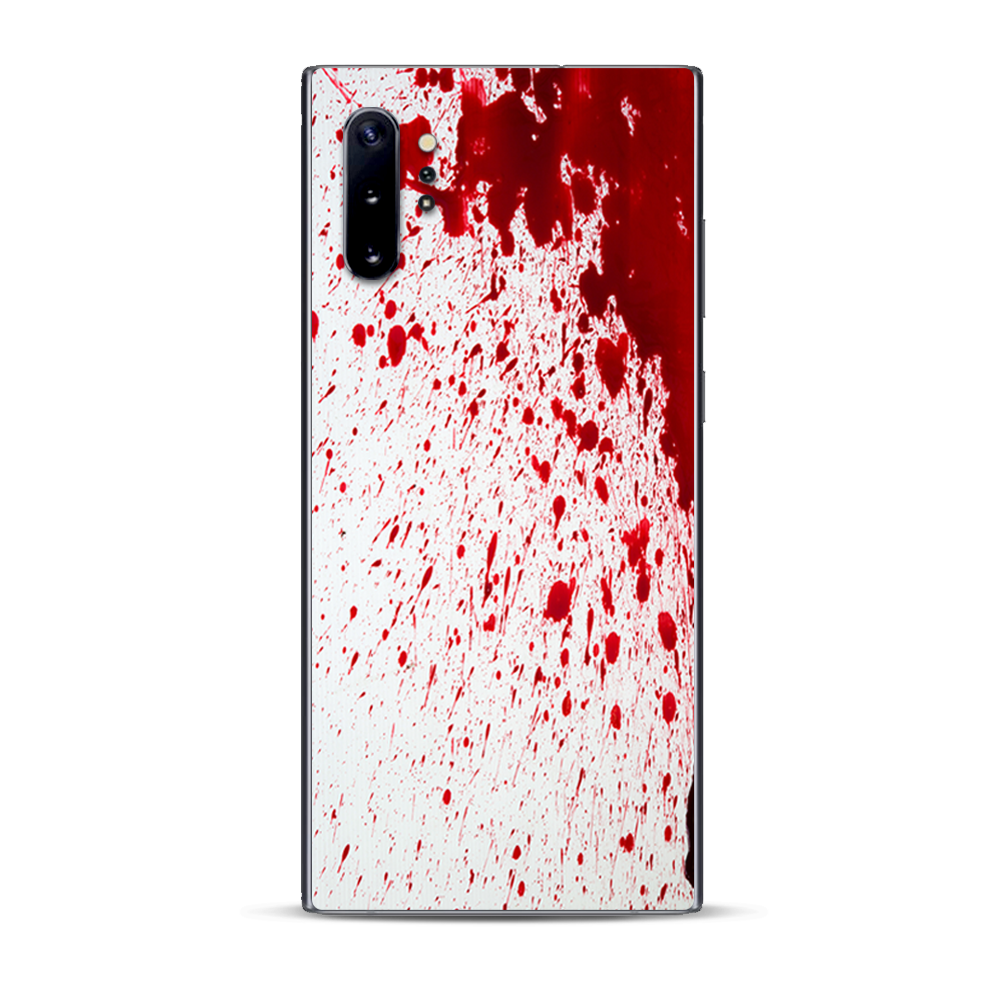Skins Decal Wrap for Samsung Note 10 Plus Blood Splatter Dexter