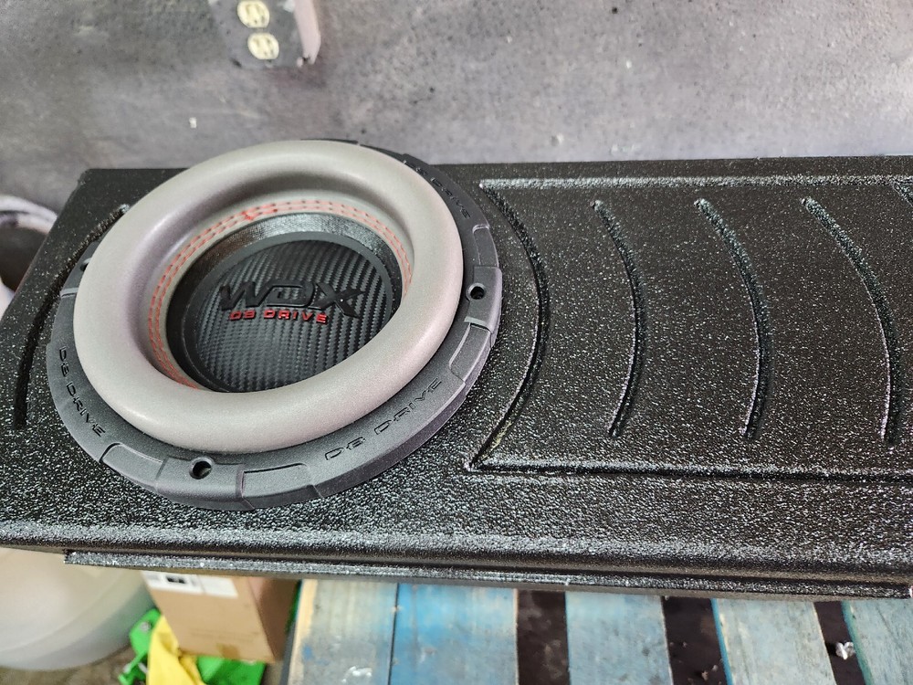 2014 - 2018 Custom Gmc Sierra Crew Cab subwoofer box Dual 8" Ported 2007-2013