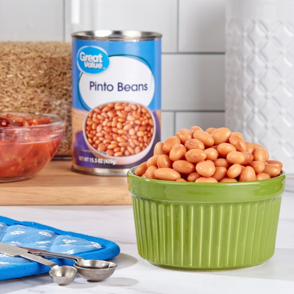 12 pack,Great Value Pinto Beans, 15.5 oz.