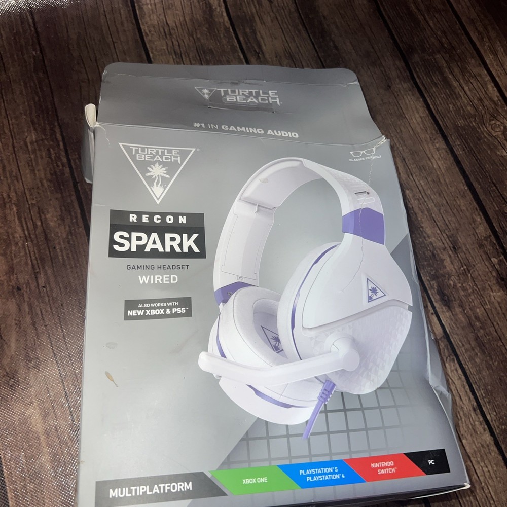 Turtle Beach Recon Spark Gaming Headset |White | Sealed
