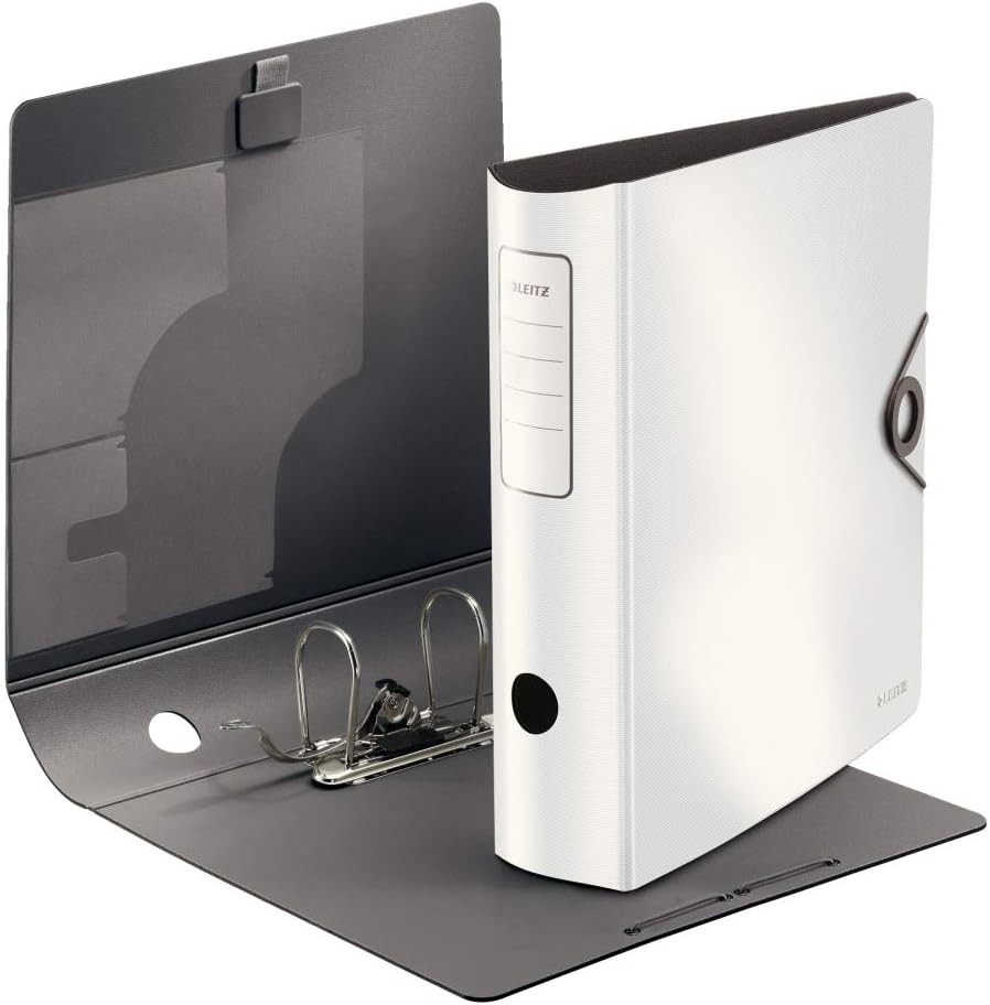 Leitz 10471001 A4 180° Active Solid Folder with Rounded Spine for up to 500 A4 S