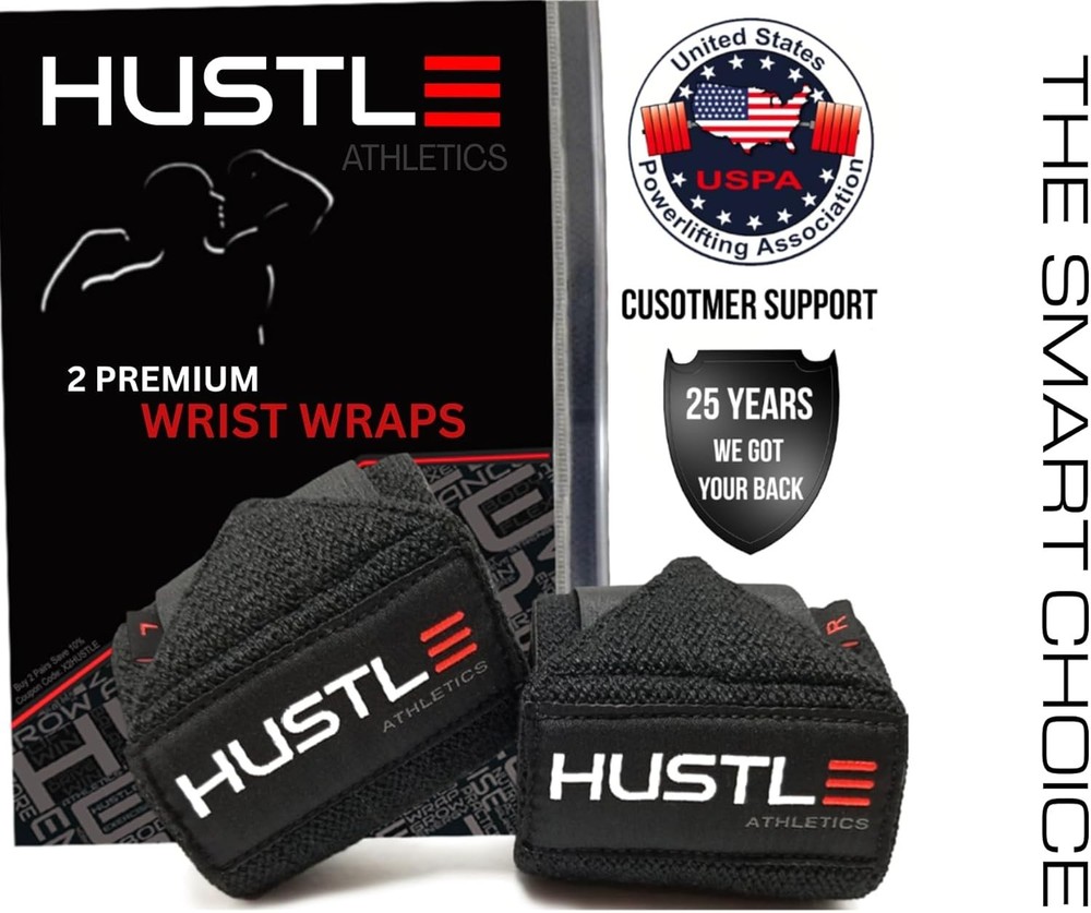 Heavy Duty Wrist Support Wraps - 18" & 12"