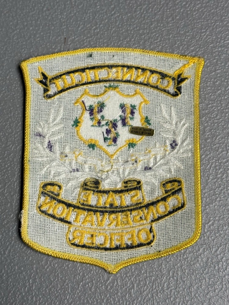 Connecticut State Conservation Officer Embroidered Patch