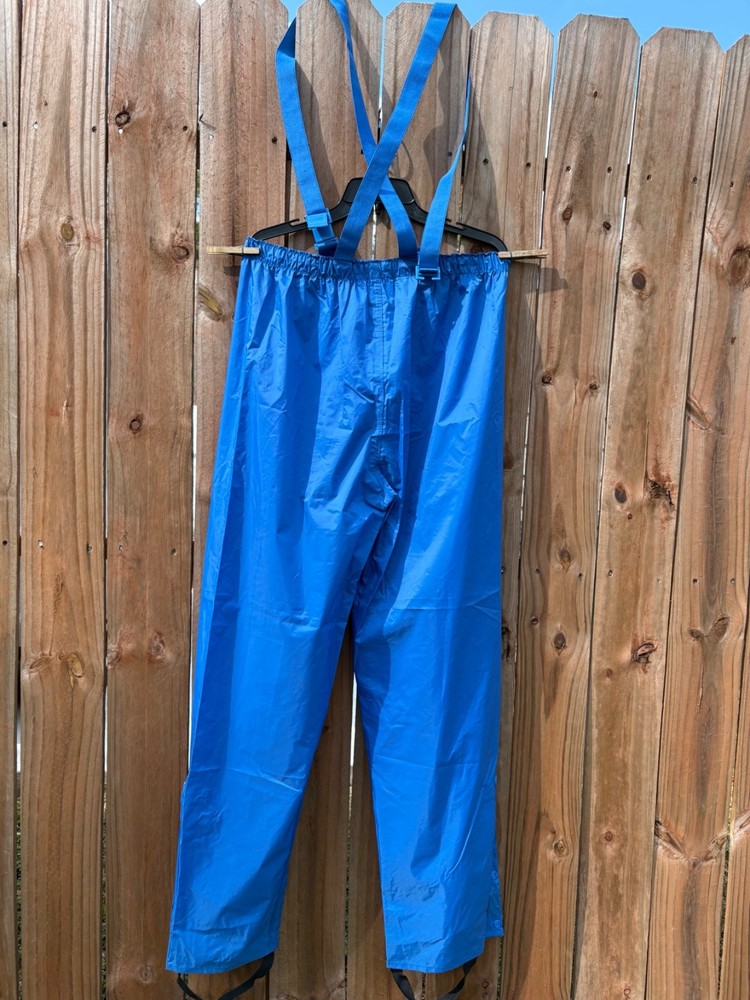 Tour Master, 2-Piece, Men's, Medium Size, Motorcycle Rain Suit, Blue, Pre-owned