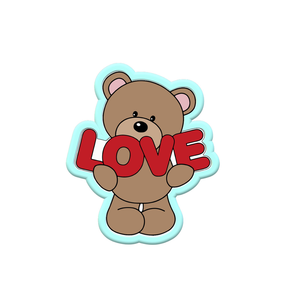 Love Bear Cookie Cutters