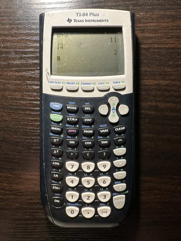 Texas Instruments TI-84 Plus Graphing Calculator - Black - TESTED WORKING