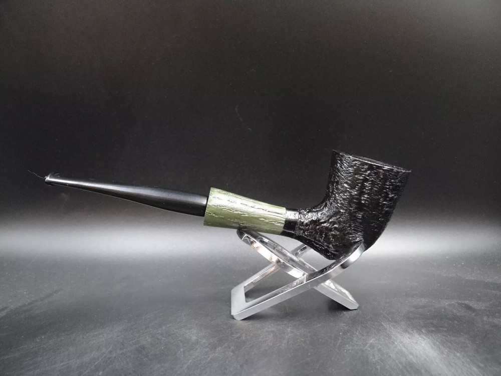 TURKIEWICZ BLACK OAK (MORTA) HAND MADE CALABASH PIPE GREY
