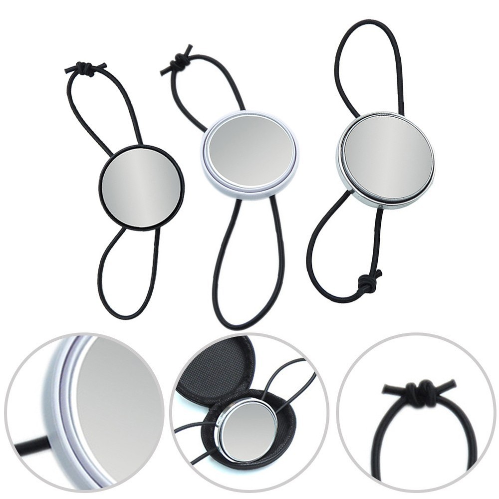 Scuba Diving Wrist Mirror with Elastic Adjustable Strap for Various Wrist Sizes