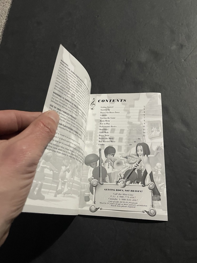 mad maestro ps2 Manual only