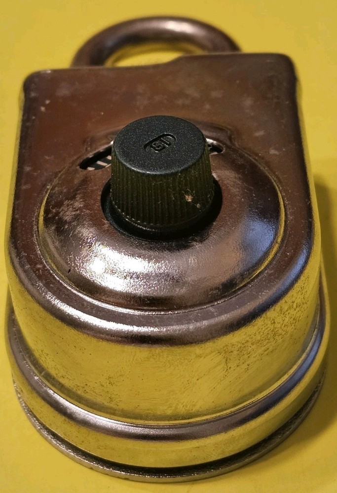 HIGH SECURITY PADLOCK COMBINATION SARGENT & GREENLEAF 8077 LOCK RARE