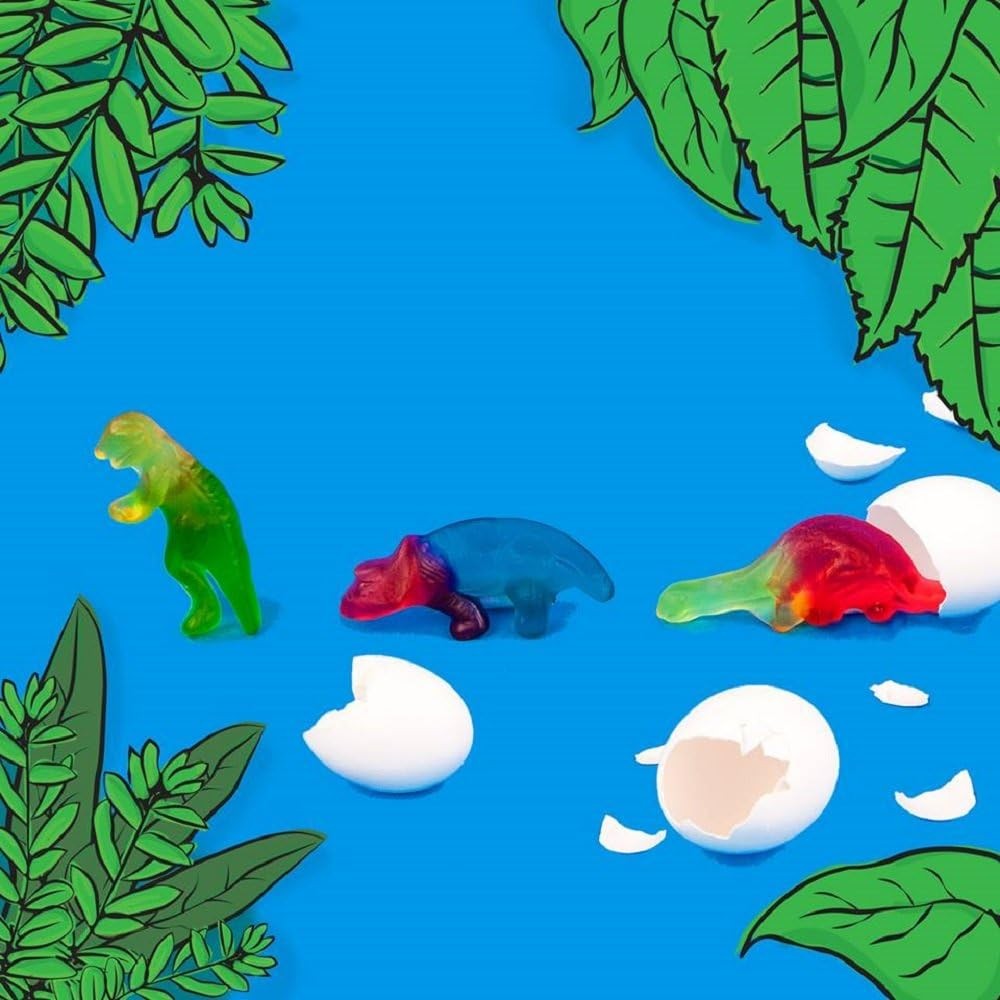 HARIBO Gummi Candy, Dinosaurs,. Bag