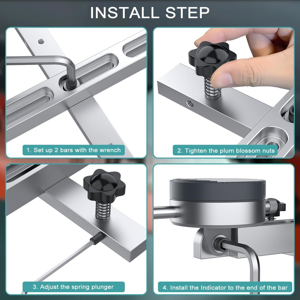 HDLNKAK Table Saw Digital Dial Indicator Gauge