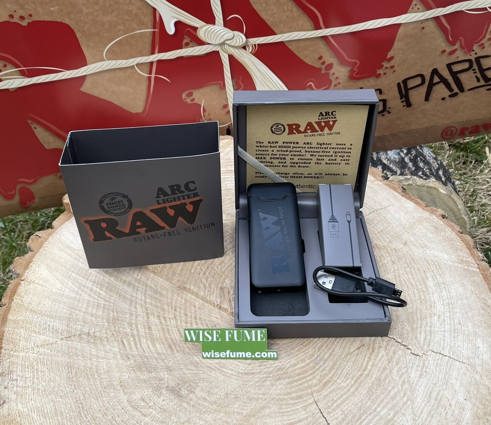 NEW Raw ARC lighter.raw arc electric USB rechargeable lighte+raw PHOENIX lighter