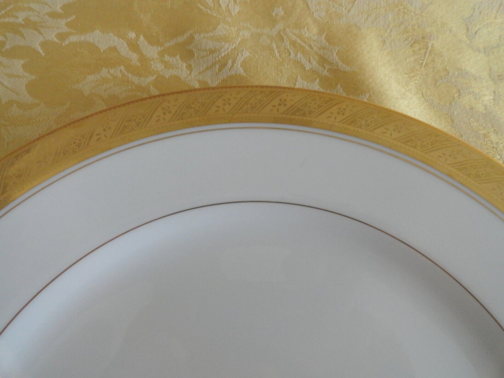 7Pcs Imperial Deluxe Sango Fine China Cleopatra Pattern Dinner Place Setting