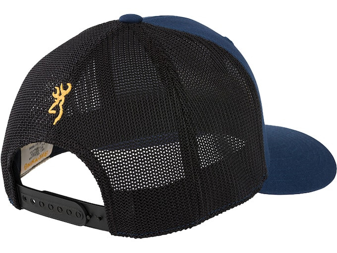 Browning Men's Grant Hat – Classic Mesh-Back Cap with Browning Logo Patch