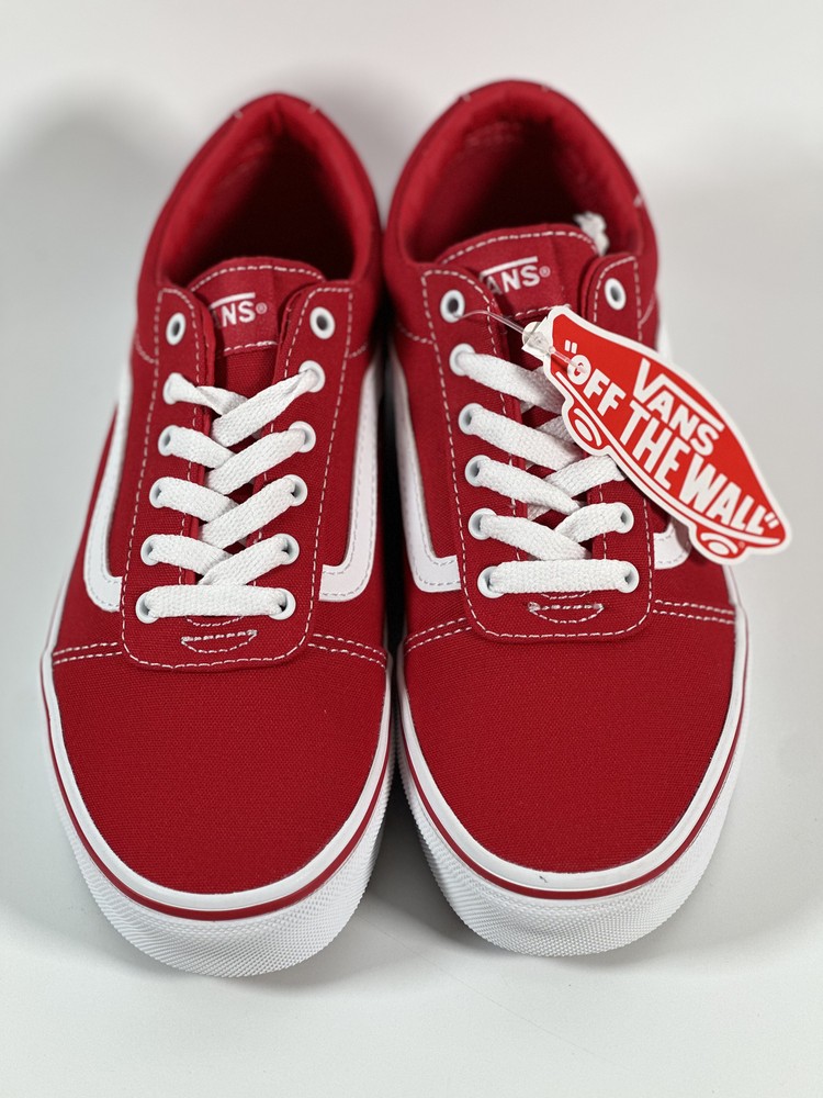 Vans Boys' PSGS Solid Ward Shoes - Red