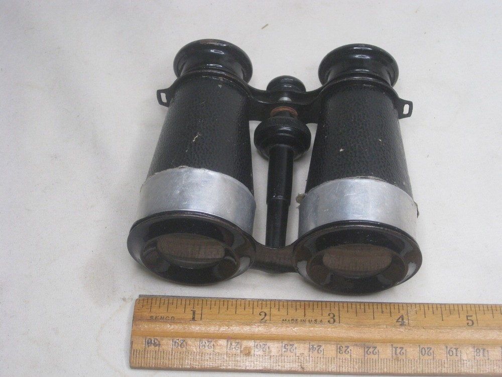 vintage binoculars binocular w/ built in dry compass