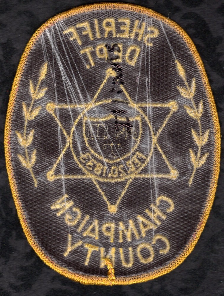 Champaign County Illinois Sheriff Shoulder Patch