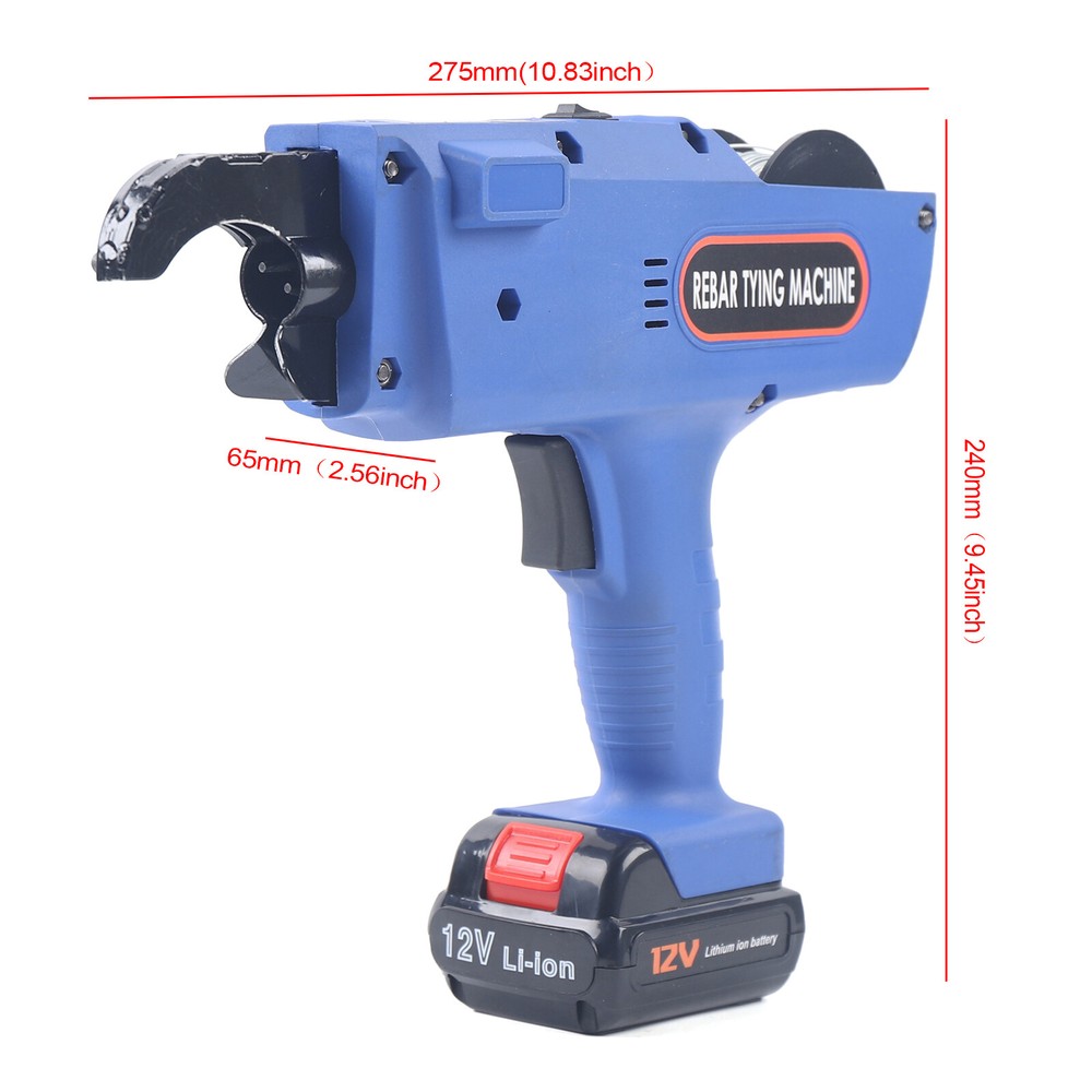 Automatic 8-34mm Handheld Wire Rebar Tying Machine Steel Strapping Tying Tool