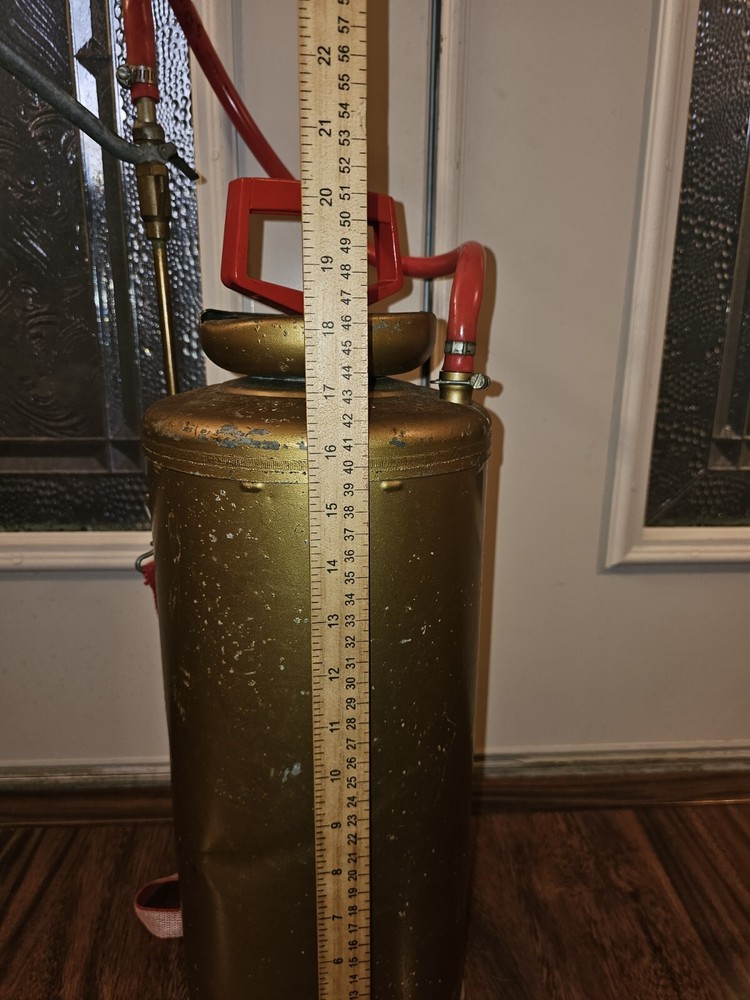 Vintage Hudson Bugwiser Bug Sprayer- Metal Pump, Complete