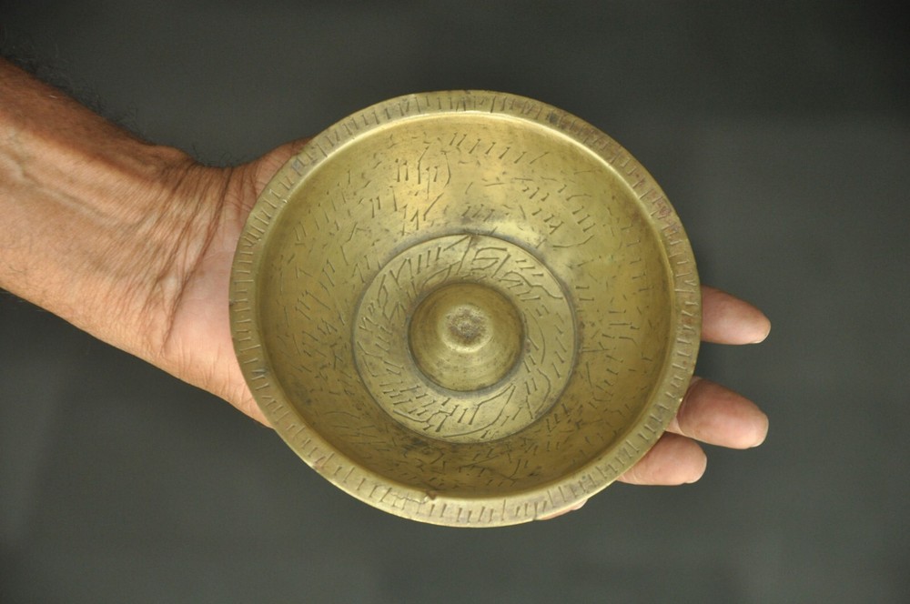 5 Pc Vintage Brass Solid Fine Quality Handcrafted Round Bowls