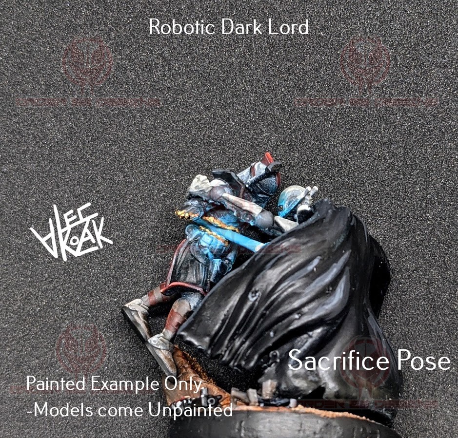 Star Wars Legion 3d printed General Grevious - Sacrifice Pose - unpainted