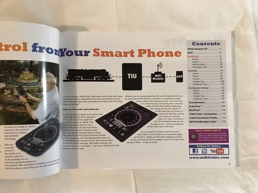 MTH Electric Train Catalog 2014 Volume 1