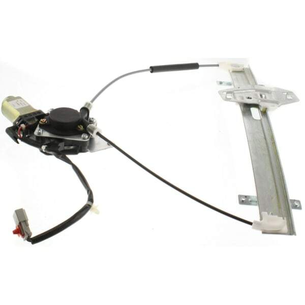 Front, Driver Side Power Window Regulator, With Motor - Coupe For 01-05 CIVIC