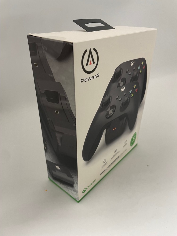 PowerA Dual XBox Wireless Controller Charging Station w/ Batteries