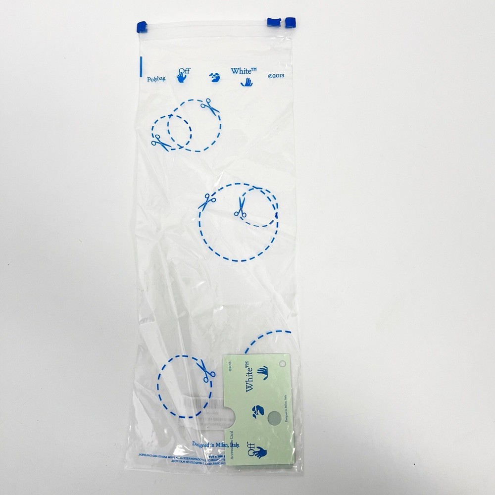 Off-White Polybag Plastic For Key holder With Inserts