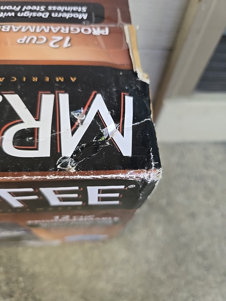 2010 MR. COFFEE 12 Cup Programmable Maker. JWX31 Open Box