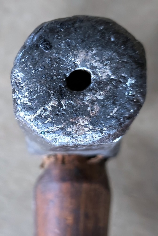 Vintage blacksmith's hammer, double faced