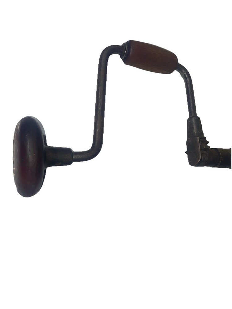 VTG - Wood Handled Drill Hand Brace -