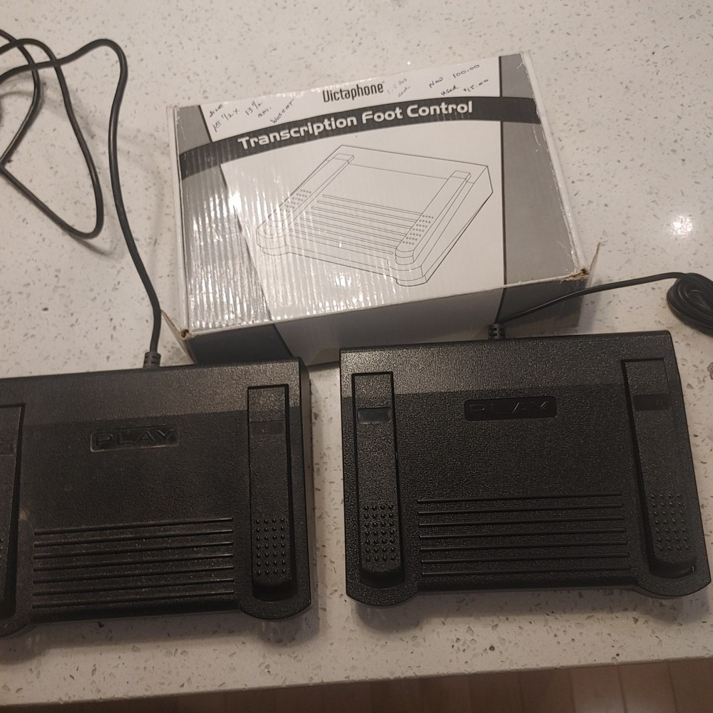 Dictaphone Transcription Foot Control