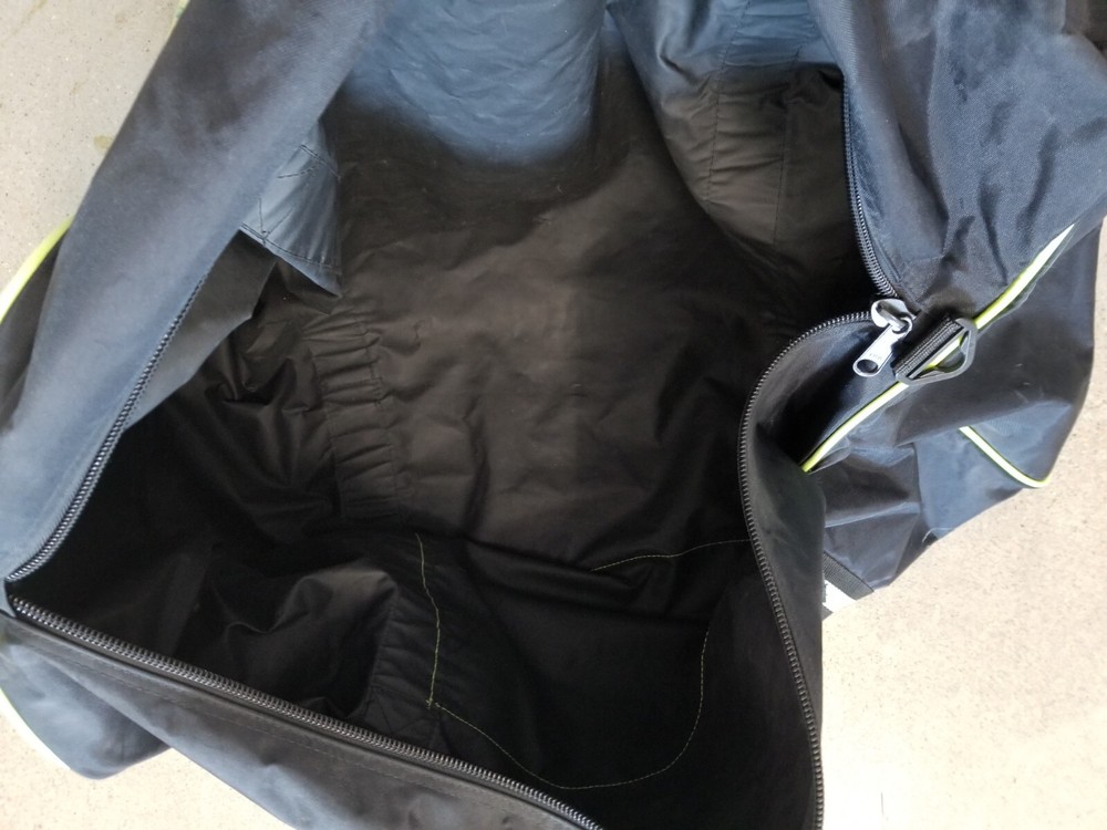 Deep See Large Duffle Bag Black yellow
