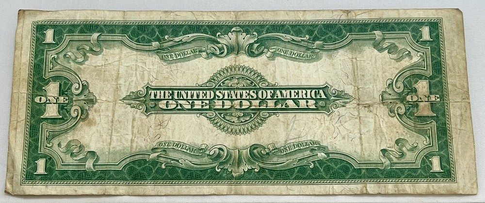 1923 1 Silver Dollar Bill Blue Seal