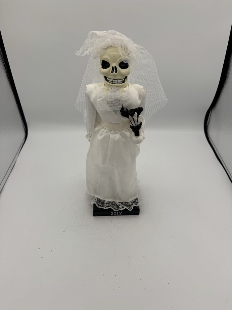 Halloween Nutcracker Goblin Skeleton Bride!  TARGET!  2012!  13" TALL!