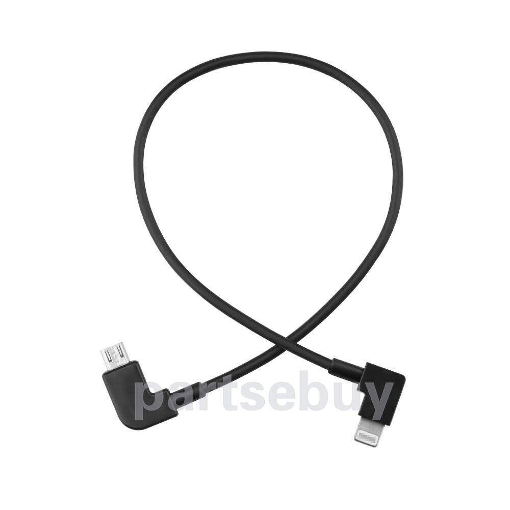 OTG Micro USB Cable for DJI Mavic Mini Controller to IOS iPhone iPad