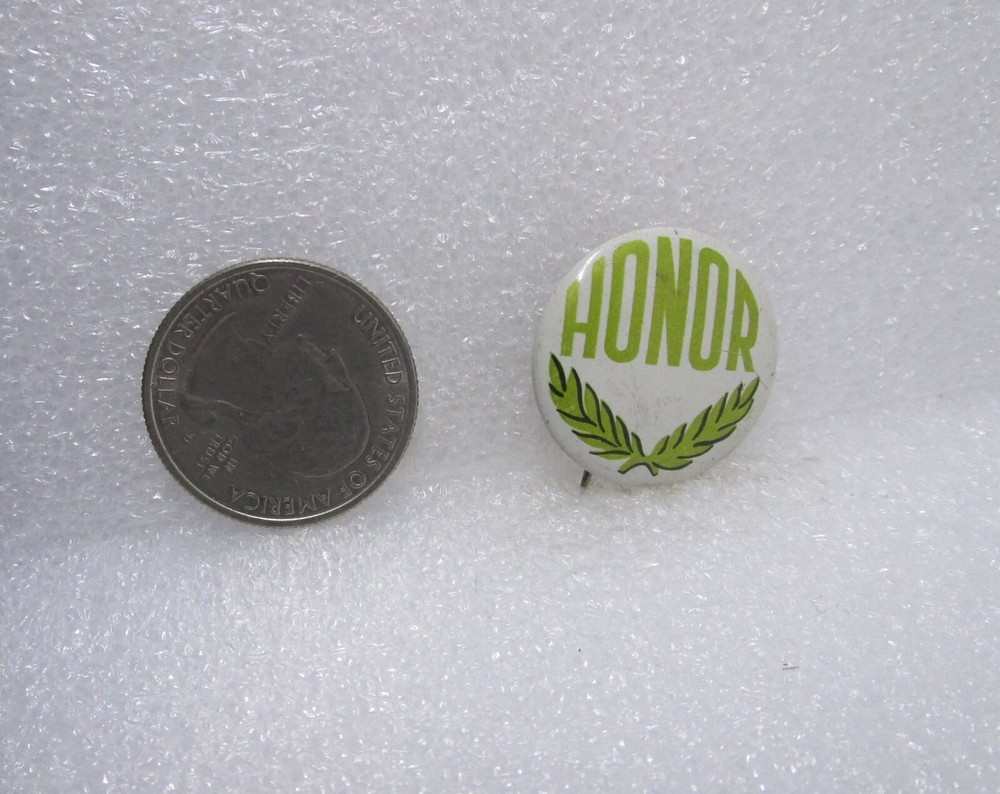 Honor Button Pin