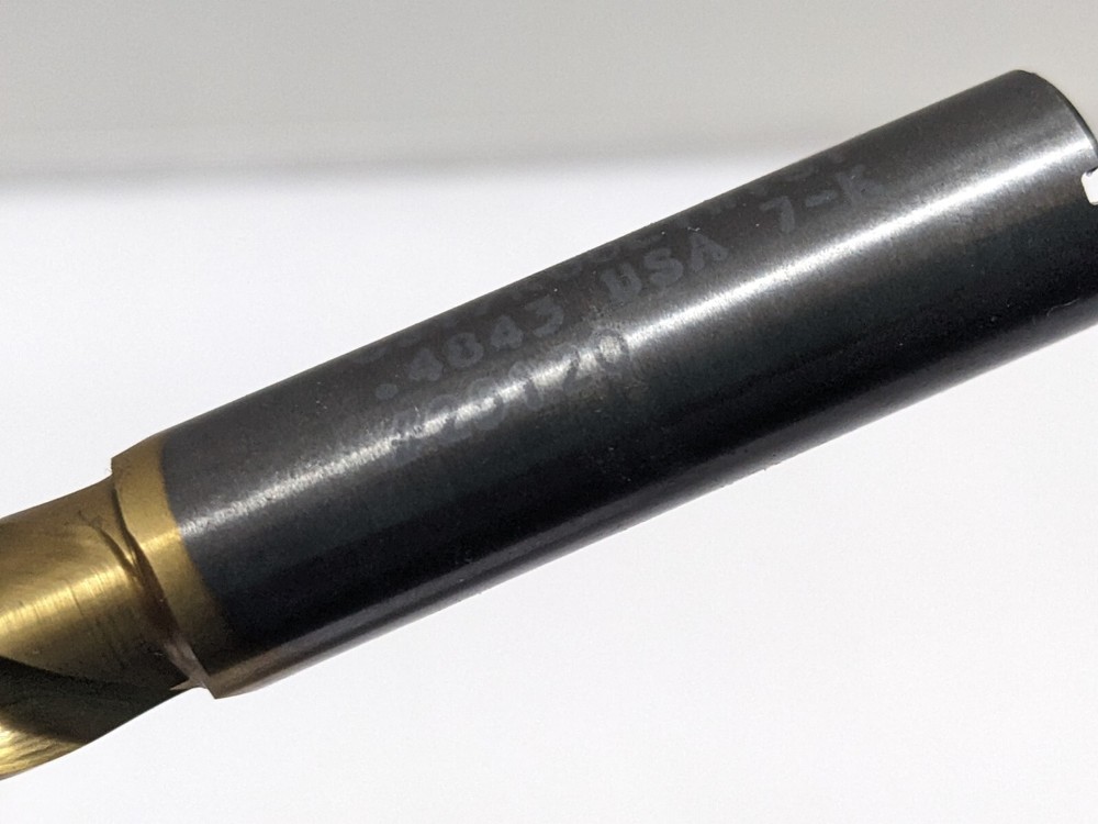 CJT Kool Twist Size .4843 Coolant Feeding Solid Carbide Cutting Drill (NEW).