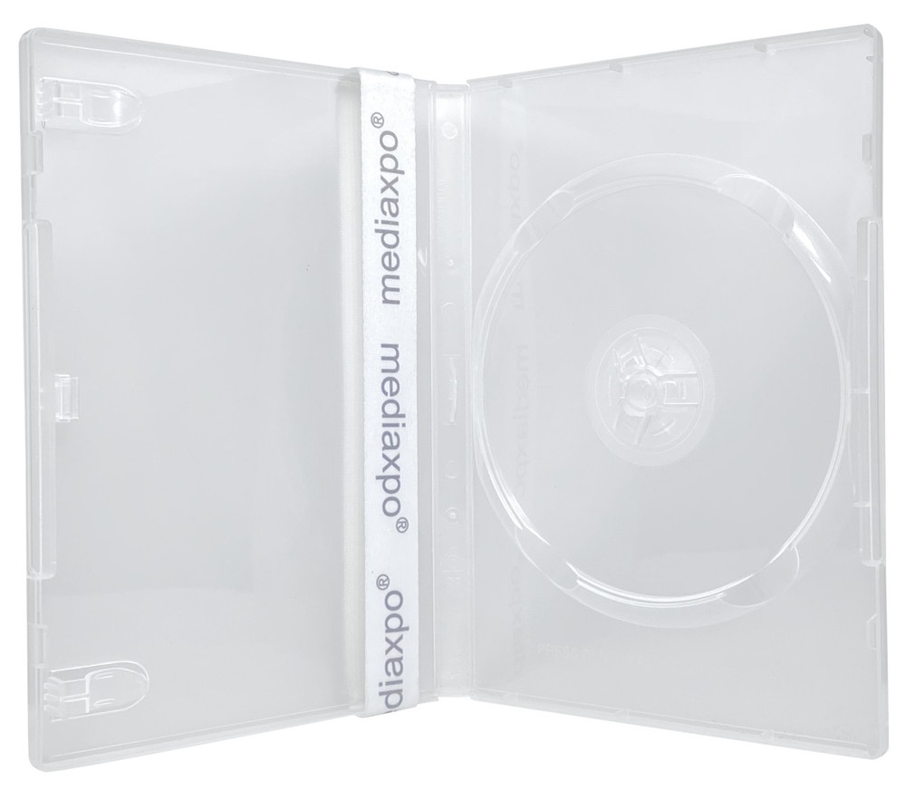 STANDARD SUPER Clear Single DVD Cases Lot