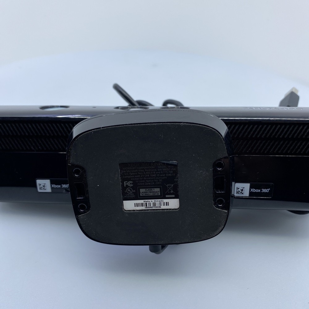 Microsoft Xbox 360 Kinect Connect Black Sensor Bar Model # 1414
