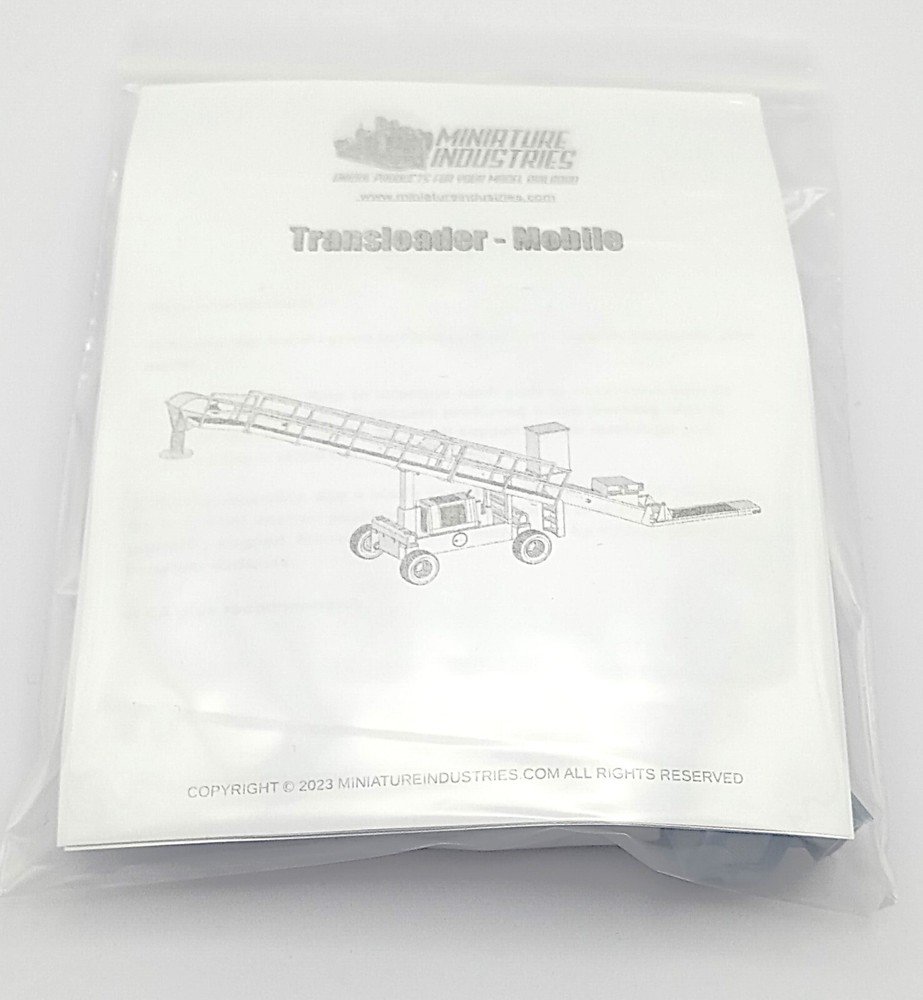 S Scale Transloader - Mobile Kit for Grain Elevator Structures 1:64