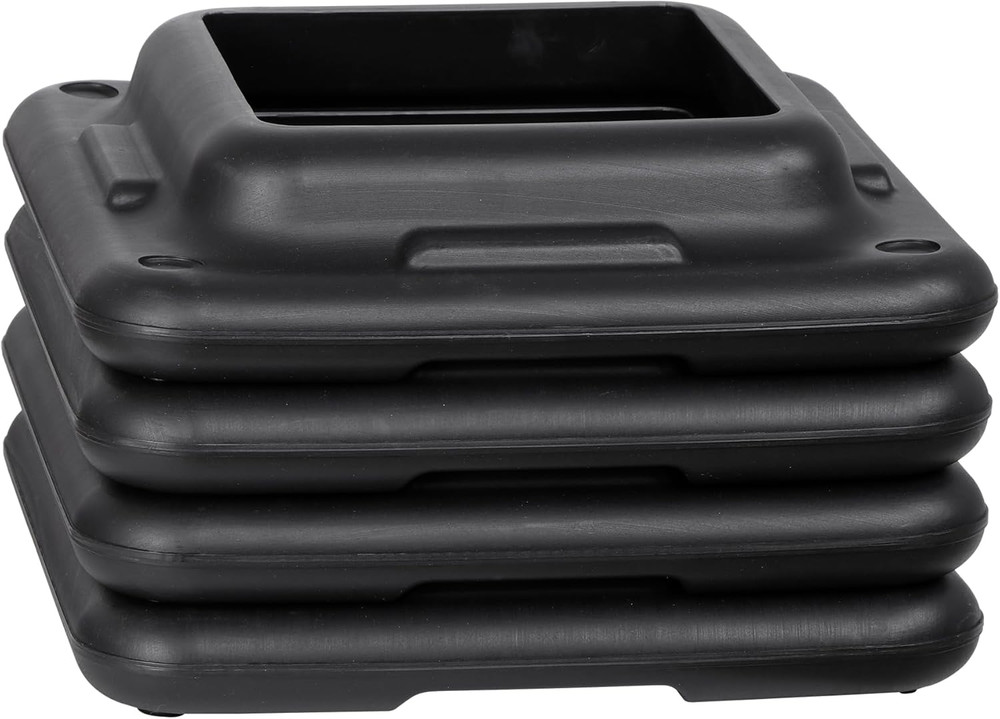 Adjustable Workout Aerobic Stepper, Exercise Step Platform Trainer with 4 Risers