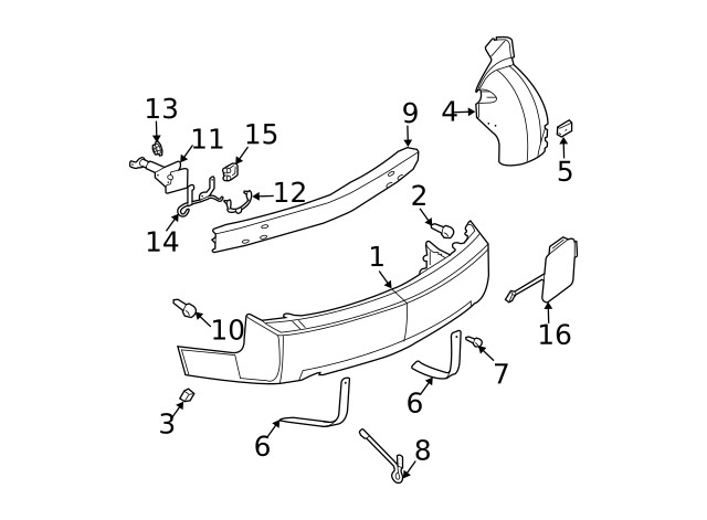 Genuine GM Splash Shield 25664525