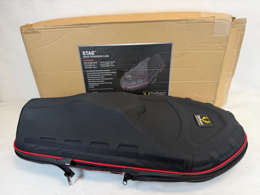 TENPOINT STAG HARD CASE (HCA-20318)-MISSING FOAM -FREE SHIPPING