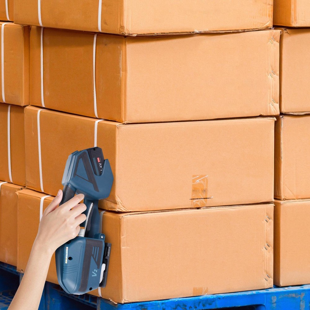 Electric Strapping Machine Handheld Automatic Banding Tools for 1/2"-5/8" PP/PET