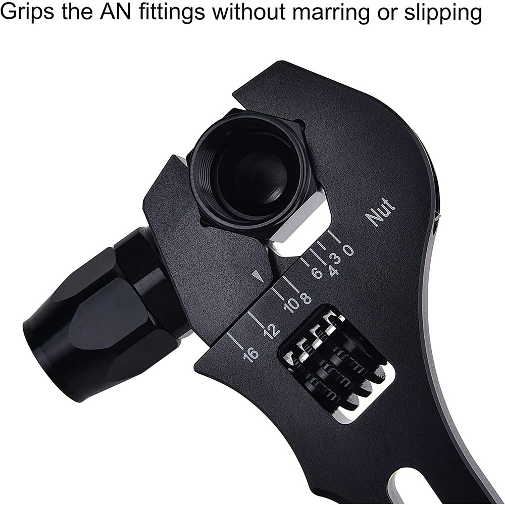 New 3AN-16AN Adjustable Wrench Tool Spanner for Hose End Fitting Thishill