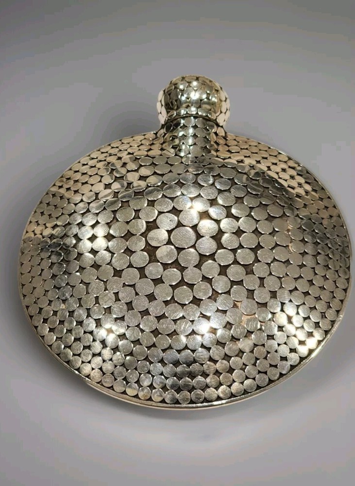 Vintage John Hardy Sterling Silver Dot Collection Perfume Flask
